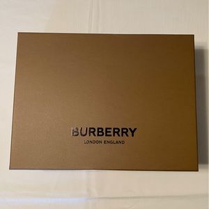 Empty Burberry Box with tissue (great for resellers!) 16”L 12”w 5” tall